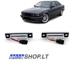 BMW 5-7 (E34-E32) LED numerių apšvietimas